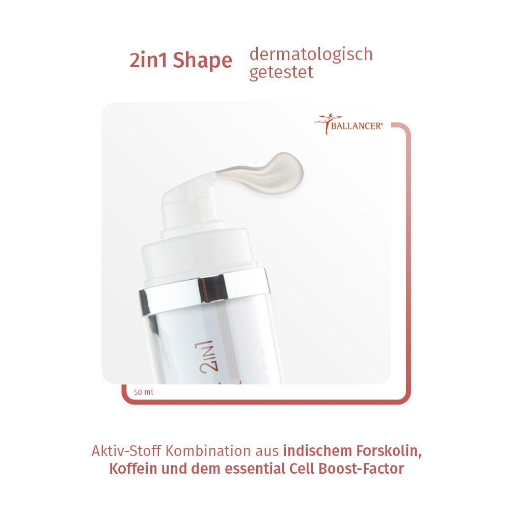 Ballancer® 2in1 Shape CremeGel 50 ml Airless Spender