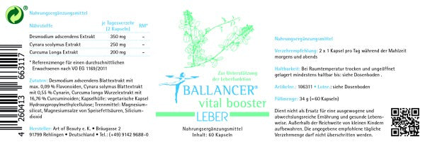 Vital Booster Leber