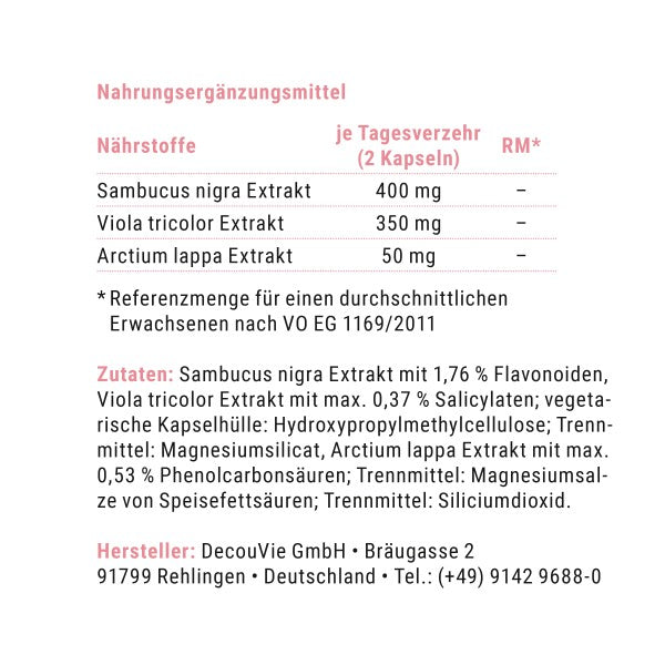 Draineur Haut, zur Unterstützung des Hautstoffwechsels, 60 Kapseln