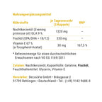 Omega 3 & 6, zur Ergänzung essentieller Fettsäuren, 100 Gel-Kapseln