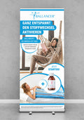 Roll-Up Kampagne "Ganz entspannt den Stoffwechsel aktivieren!"