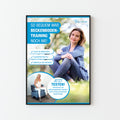 Plakat A1 Kampagne EMP Chair "So einfach war Beckenbodentraining noch nie"